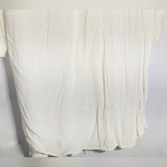 Vintage Evan Picone Sport Sz L White Casual Button Down Shirt - Picture 7 of 8